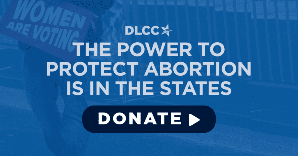 Graphic that says The Power to Protect Abortion is in the States