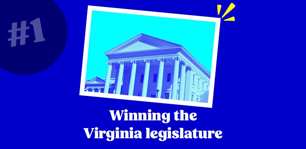 #1 Winning the Virginia Legislature