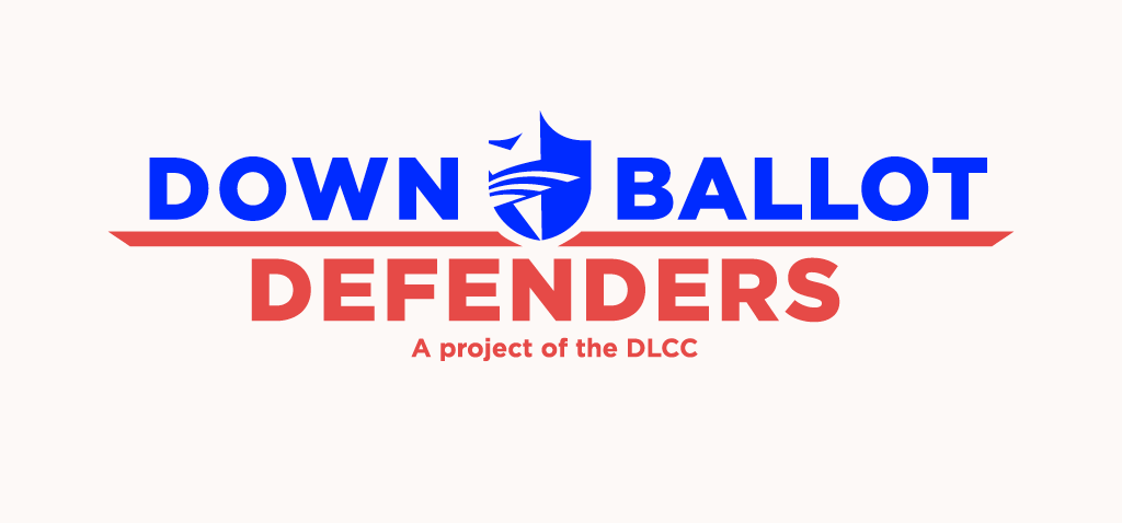 Logo: Down Ballot Defenders: A Project of the DLCC